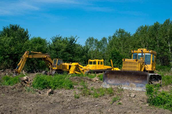 Bulldozer Clearing in Lake City